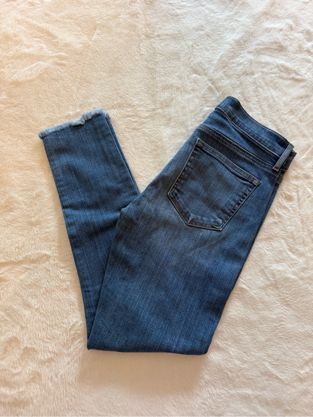 LOFT Dark Blue Skinny Jeans